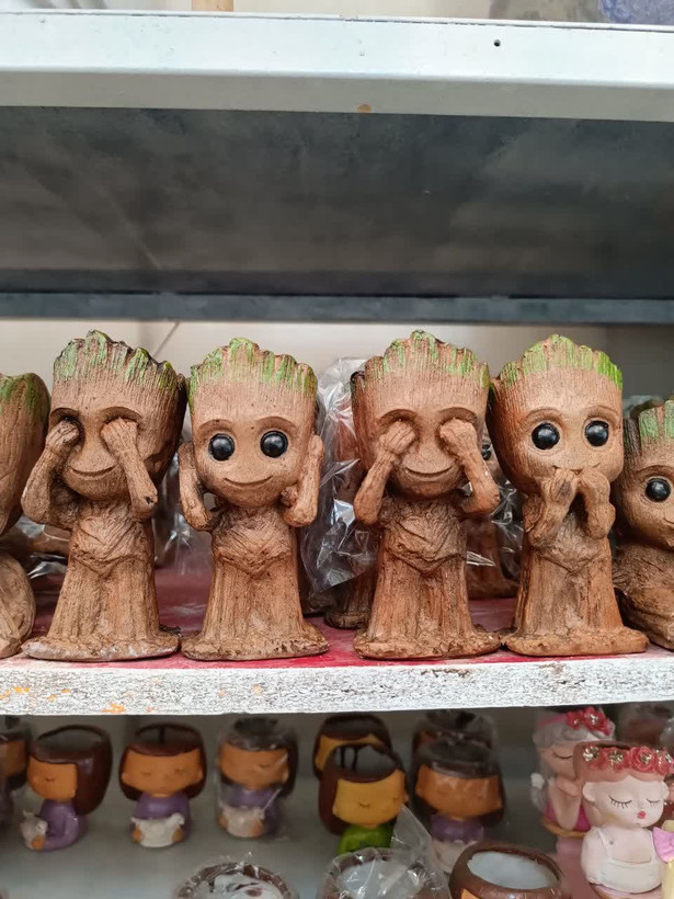 گلدان عروسکی مدل گروت 1