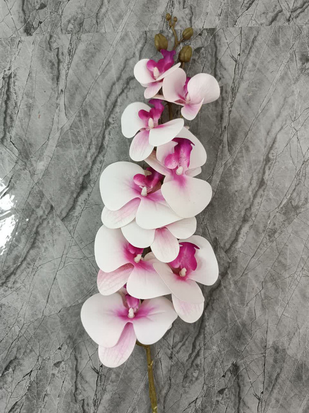 گل مصنوعی ارکیده 9 گل ( دو عددی )
