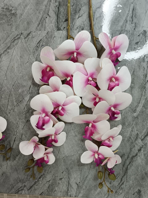 گل مصنوعی ارکیده 9 گل ( دو عددی )