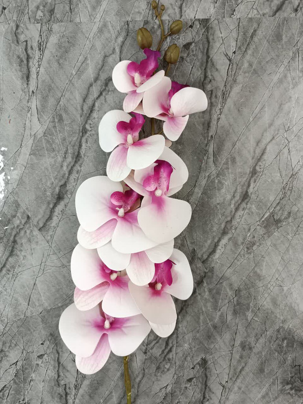 گل مصنوعی ارکیده 9 گل ( دو عددی )