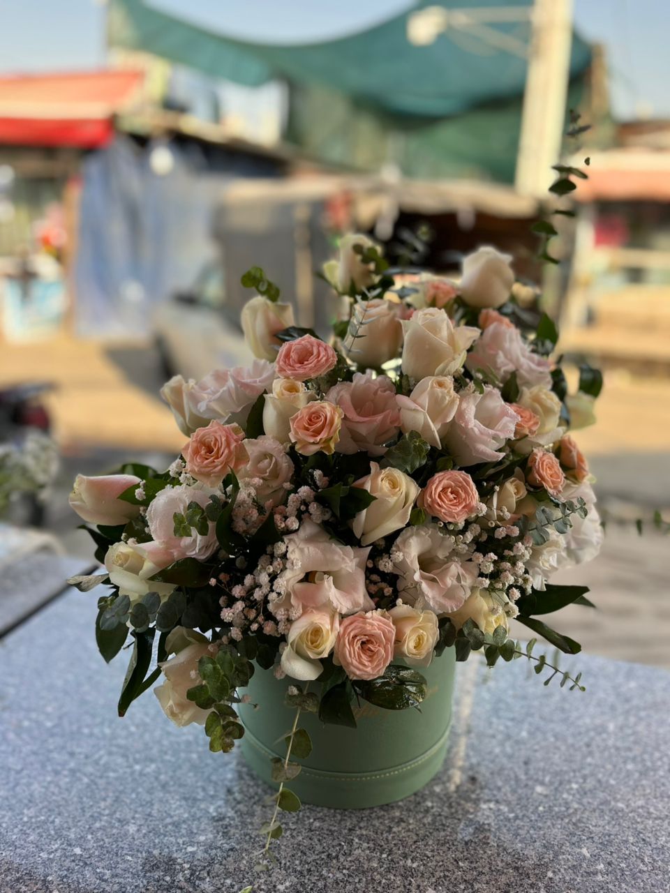 باکس گل متوسط