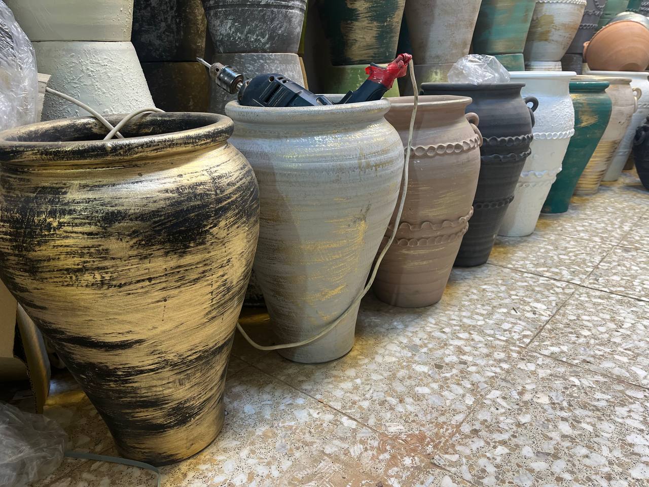 گلدان پتینهای ۵۰سانتی