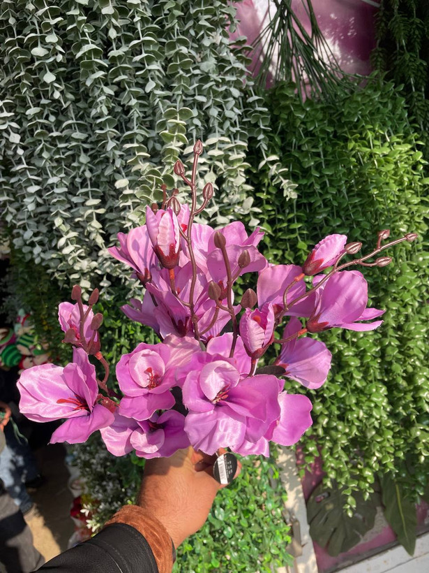 گل مصنوعی آلستر یاسی ۲۰گل
