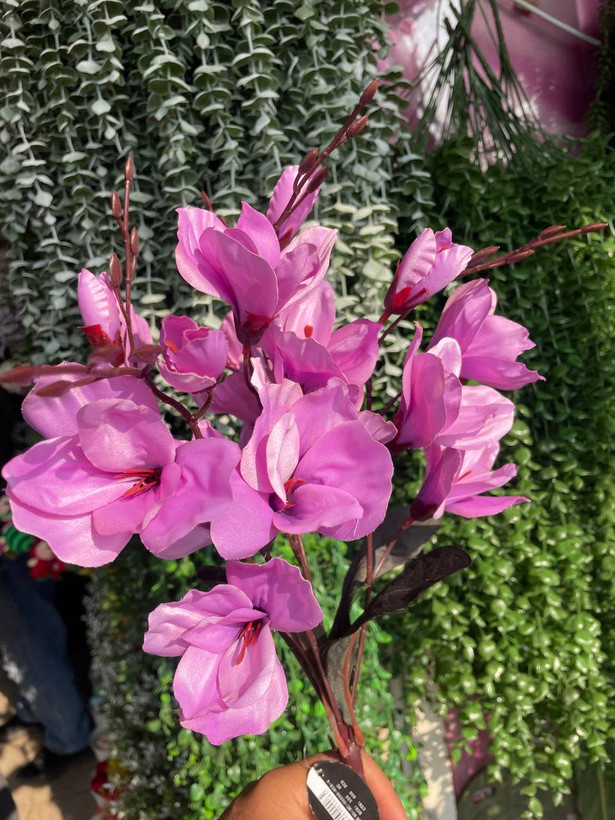 گل مصنوعی آلستر یاسی ۲۰گل