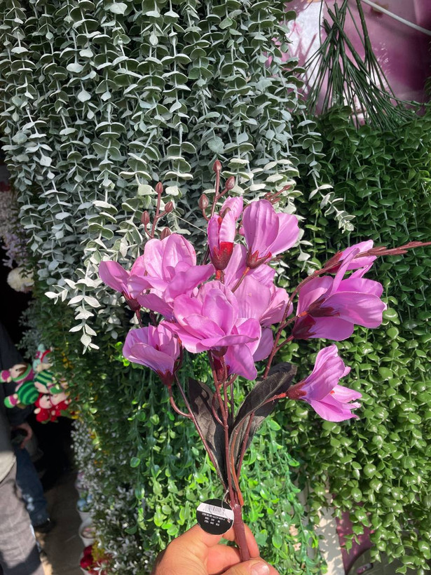 گل مصنوعی آلستر یاسی ۲۰گل