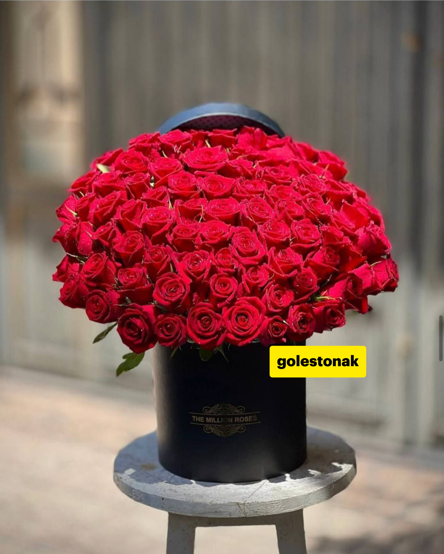 باکس گل رز قرمز ۳