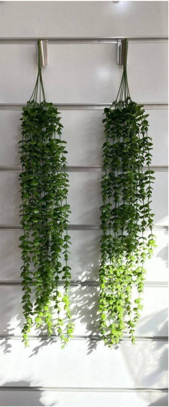 گل مصنوعی شمشاد آویز ۲ عددی