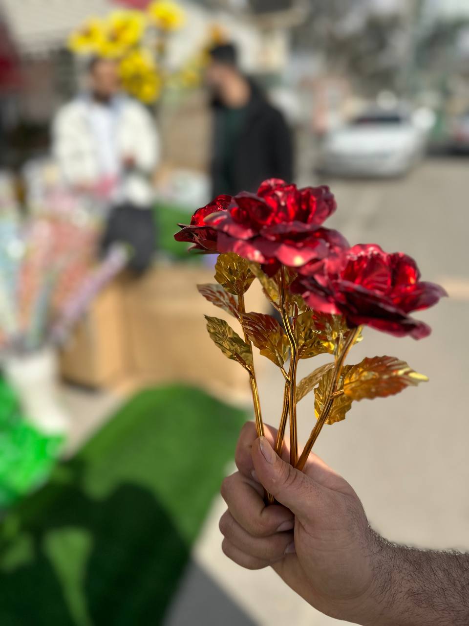 رز طلقی قرمز