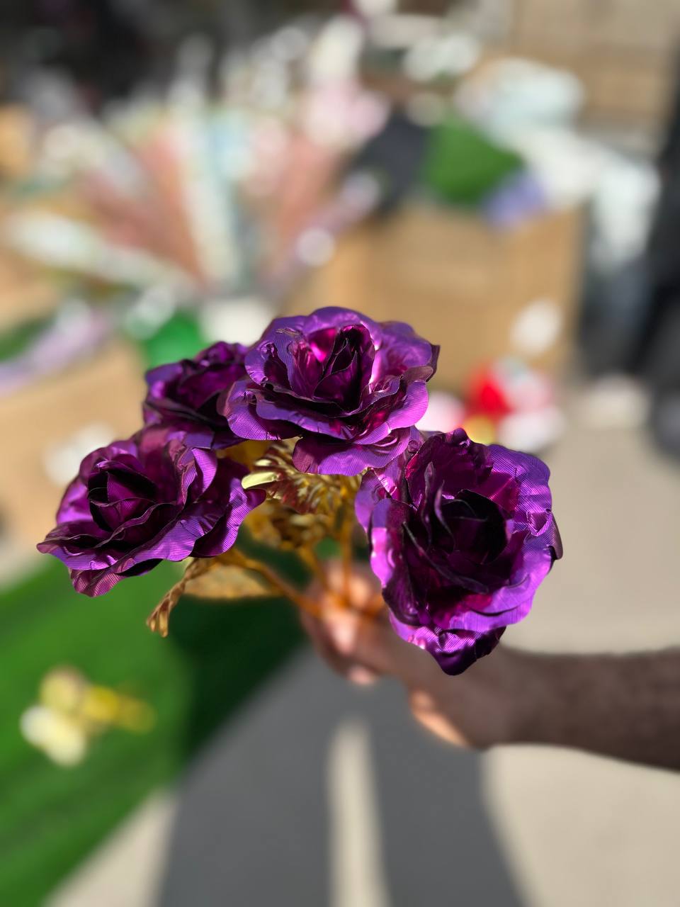 رز طلقی بنفش