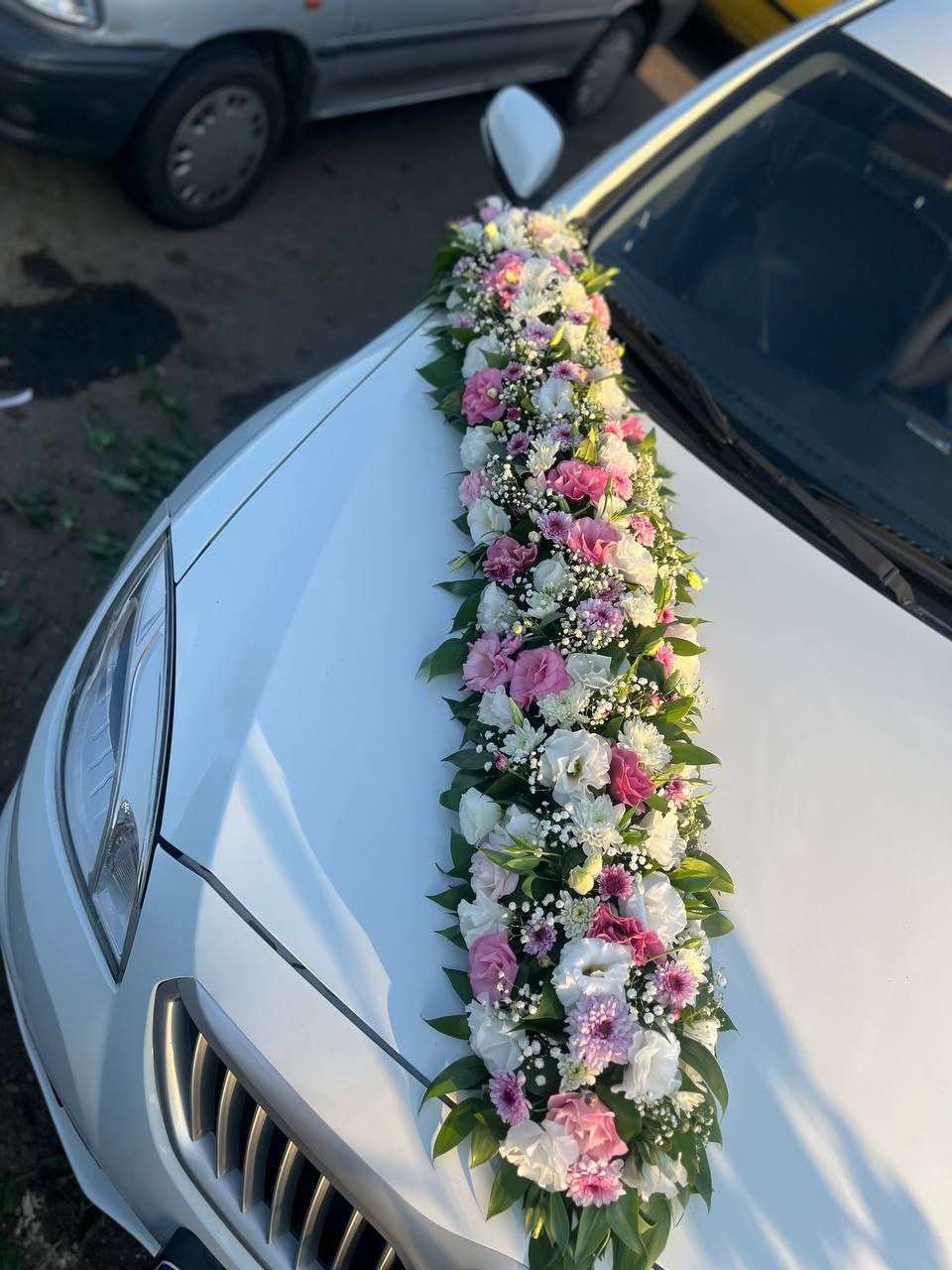 ماشین عروس مدل خطی مورب