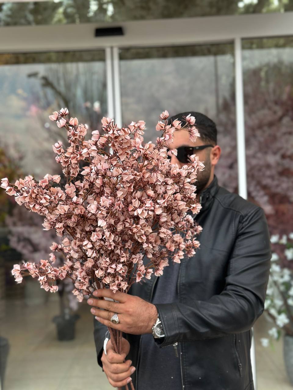 شاخه شکوفه غنچه خاردار وارداتی