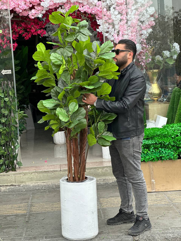 درختچه مصنوعی لیراتا تنه چوبی