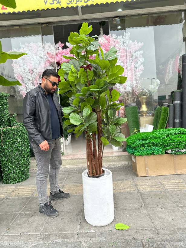 درختچه مصنوعی لیراتا تنه چوبی