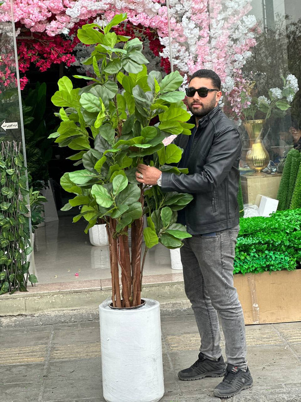 درختچه مصنوعی لیراتا تنه چوبی