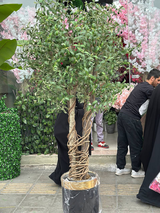 درختچه مصنوعی زیتون ۴ بوته