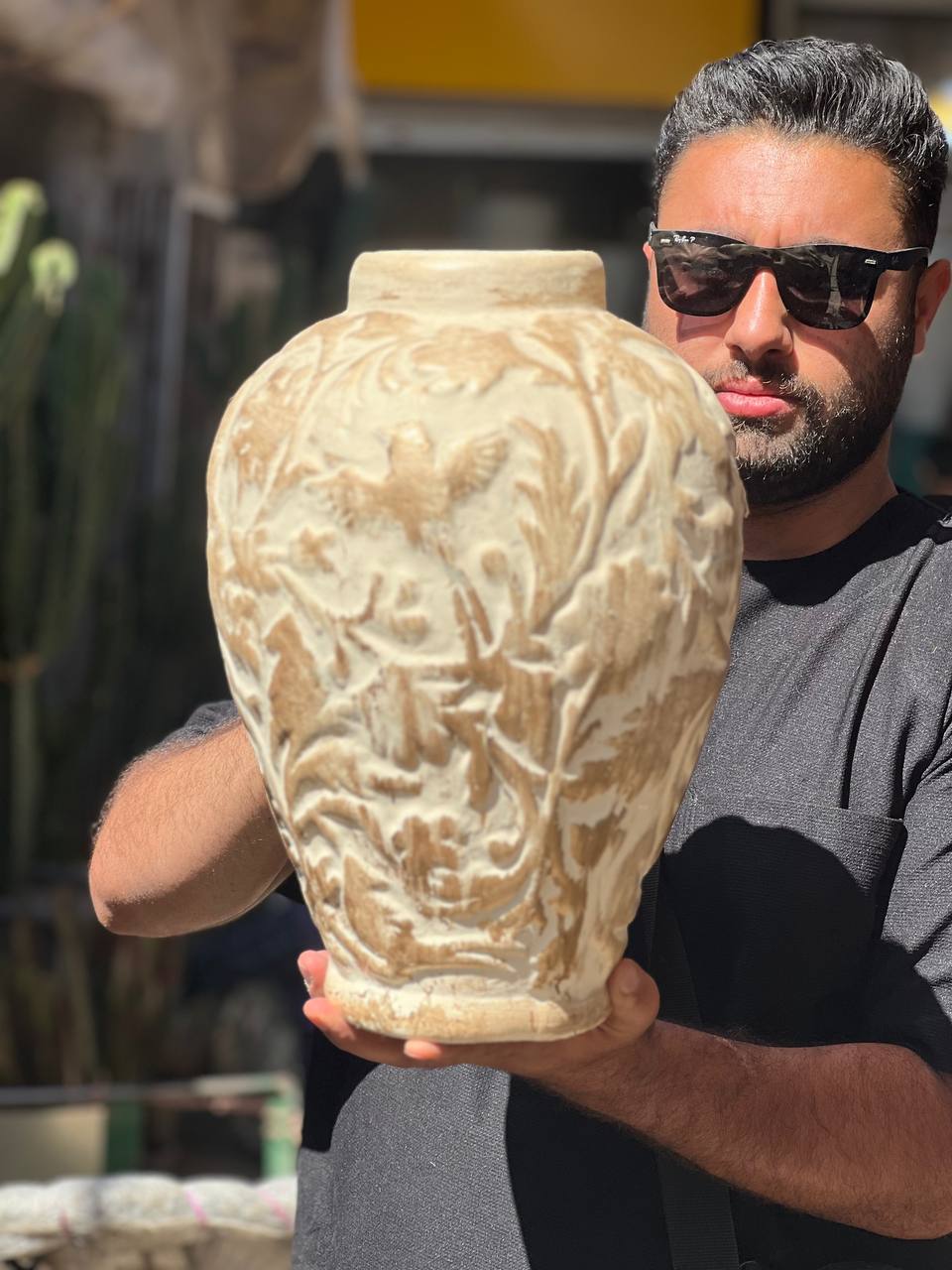 گلدان پتینه جینیجر