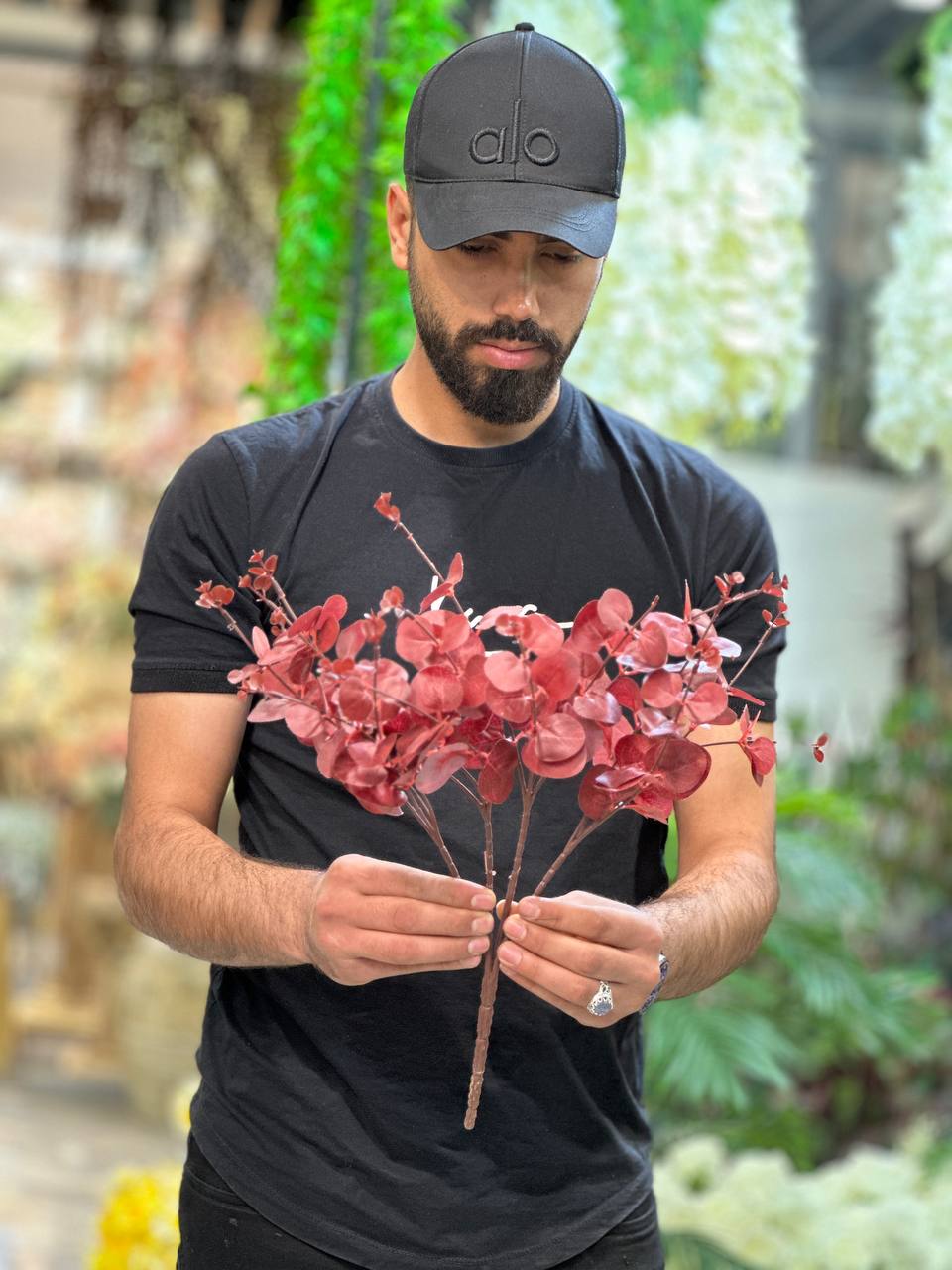 برگ مصنوعی اکالیپتوس زرشکی