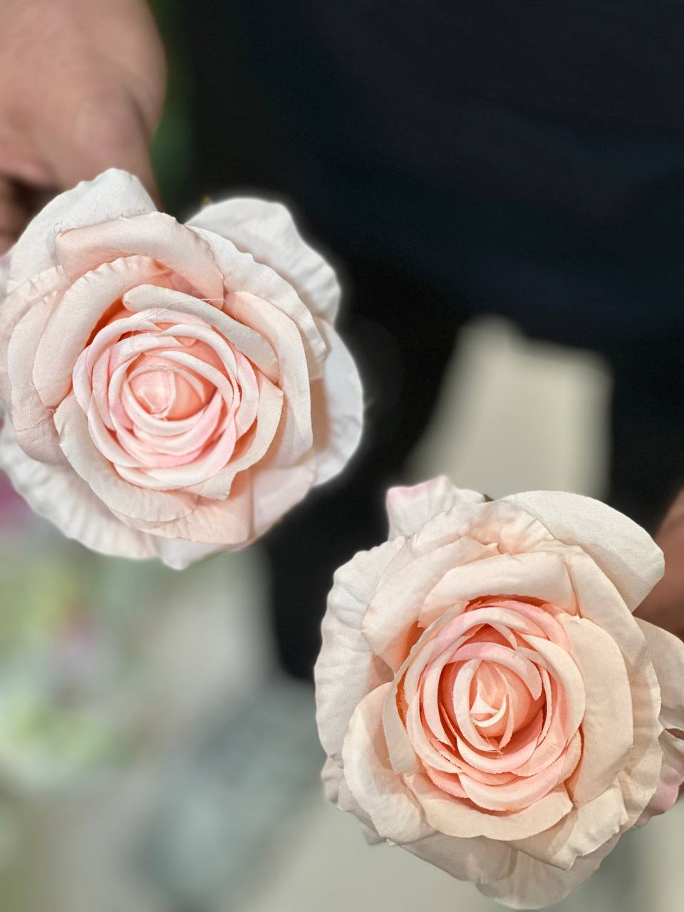 سر گل رز وارداتی صورتی ۱۰ عددی
