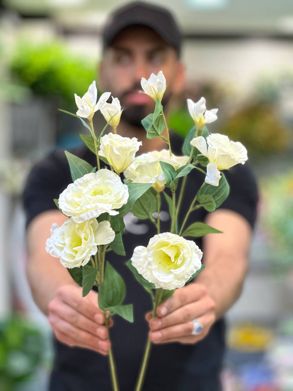 گل مصنوعی لیسین نباتی