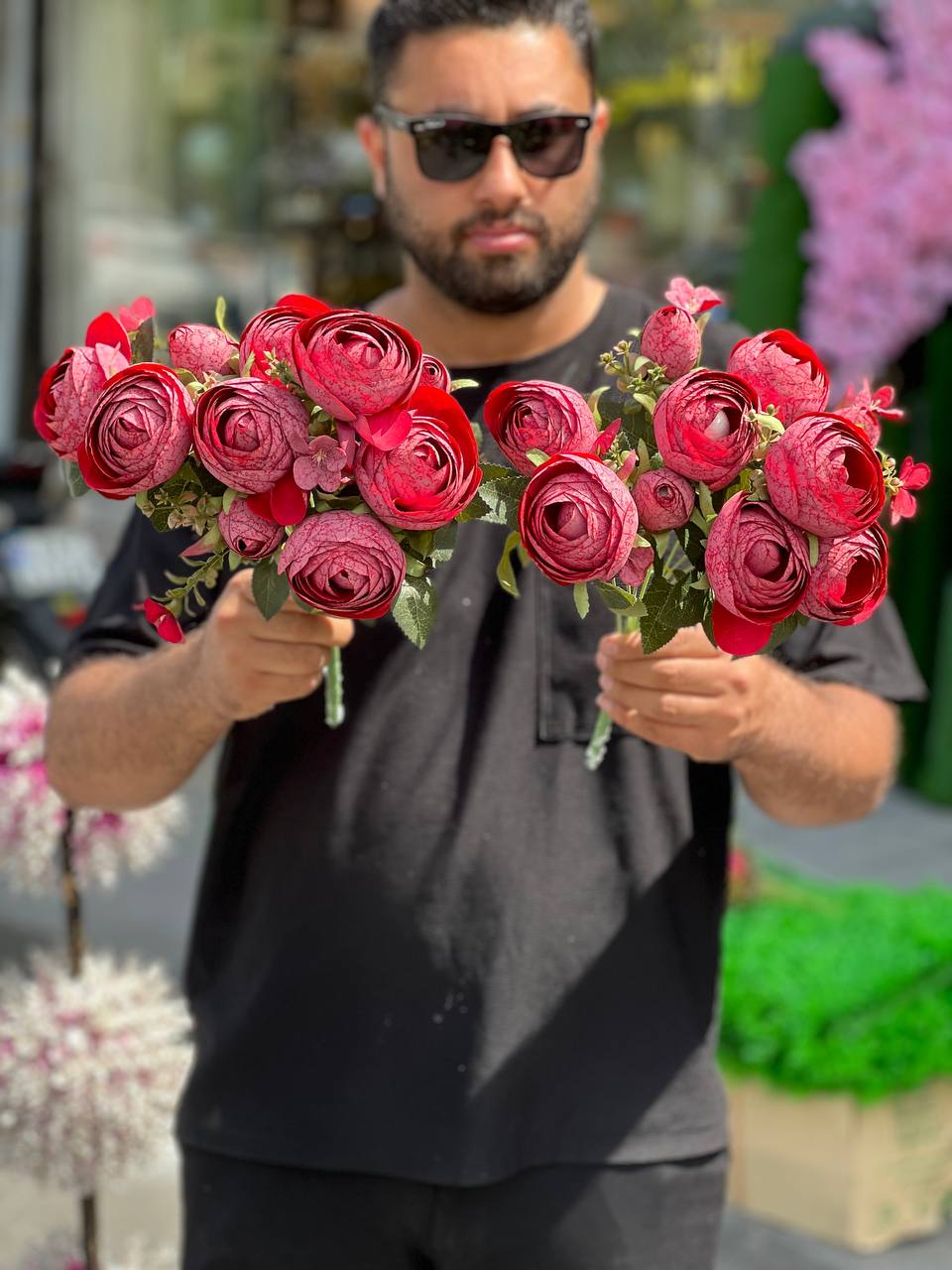 بوته پیونی غنچه۱۰گل