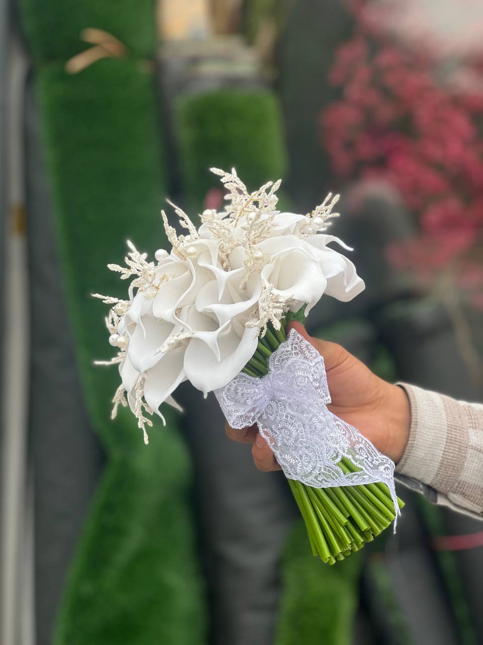 دسته گل عروس شیپوری 30 شاخه