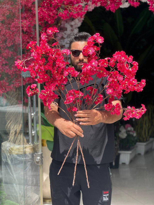 شکوفه سیب 5شاخه