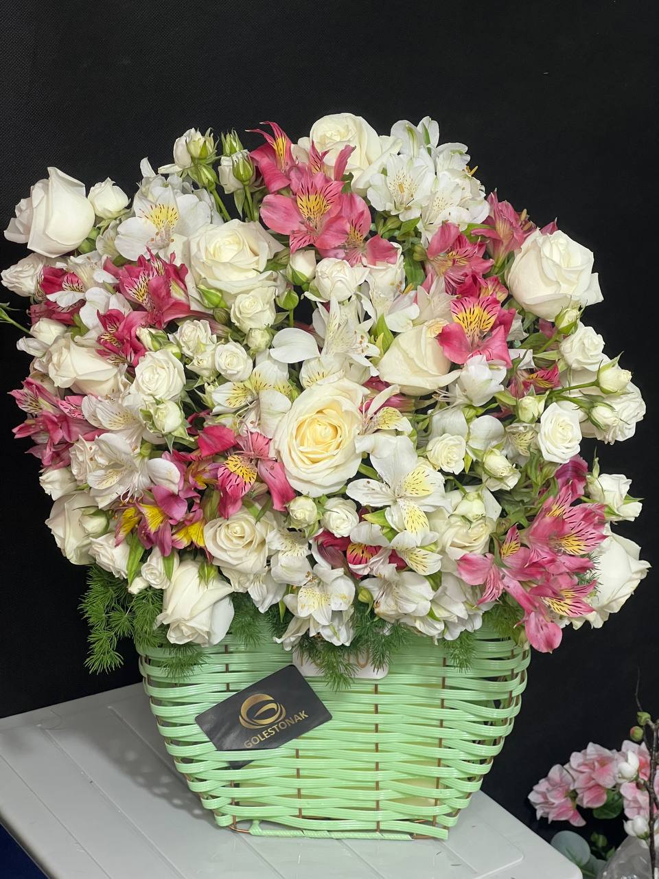 باکس گل طبیعی تبریک