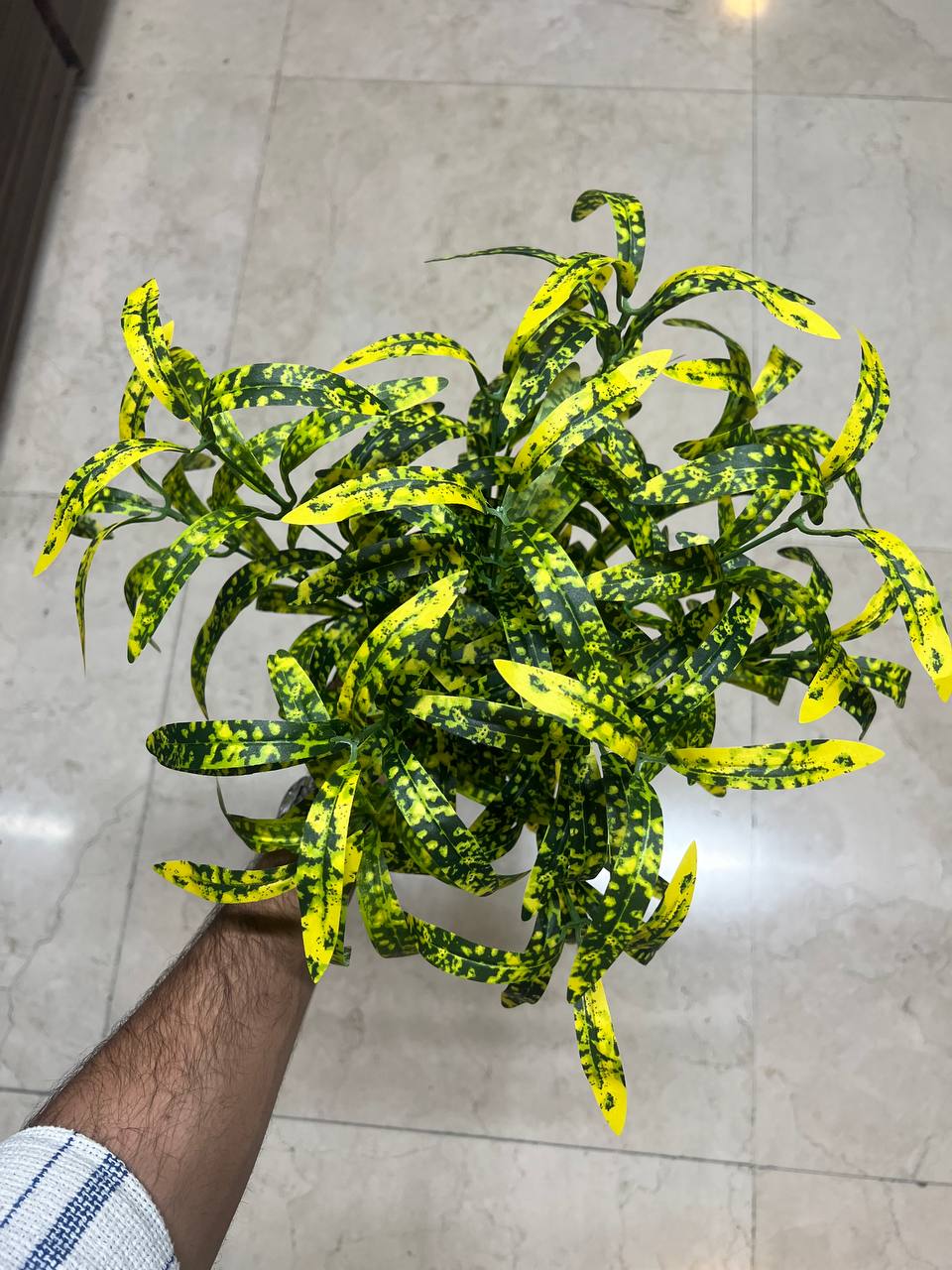 بوته اکوبا رنگی مصنوعی