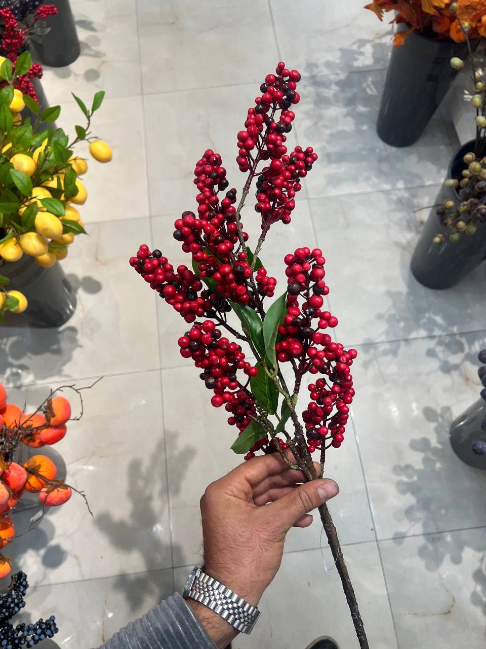 شاخه میوه مصنوعی رد بری (وارداتی)