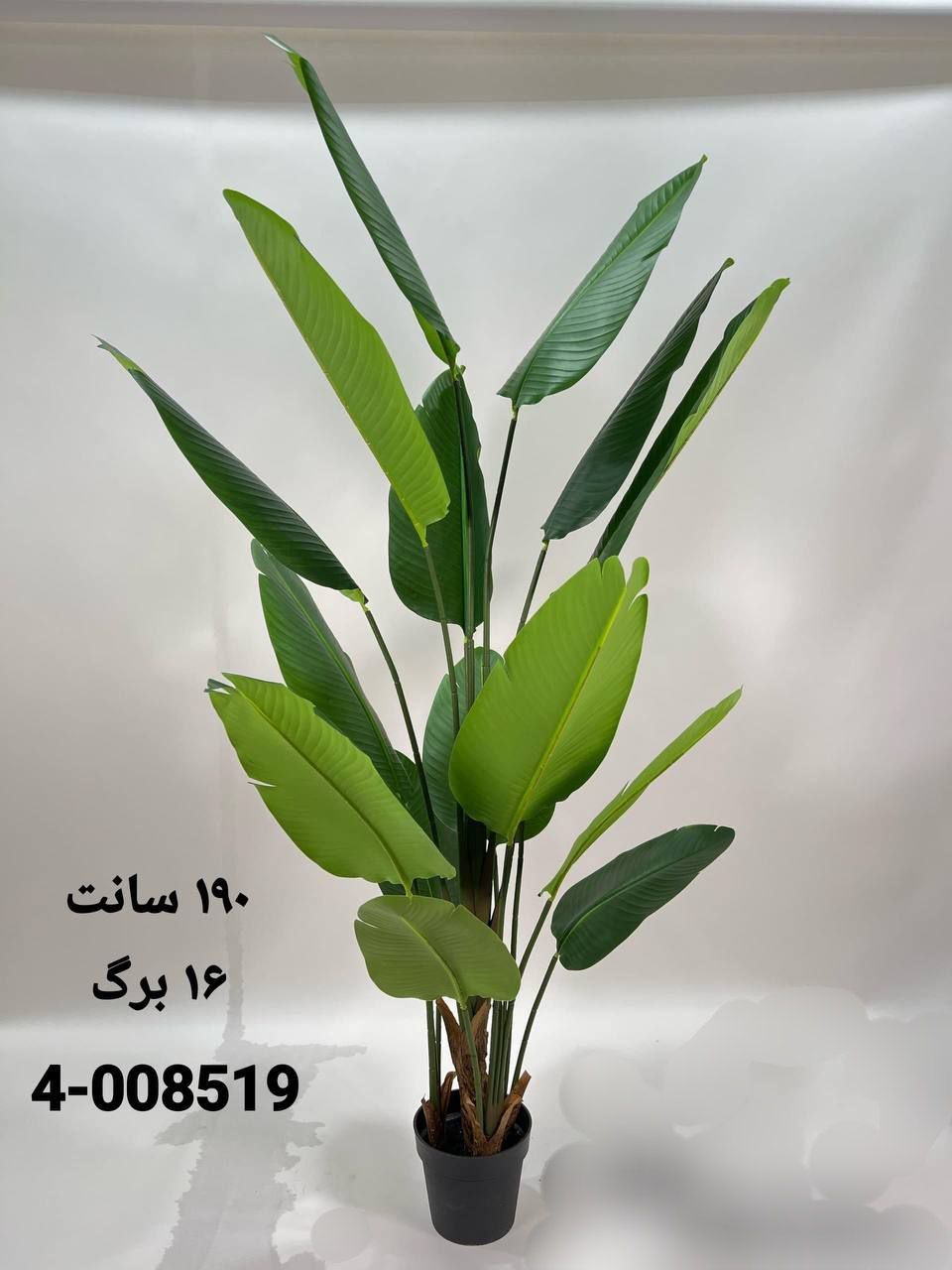 نخل نیکولای پرنده بهشتی مصنوعی 190سانتی 16برگ