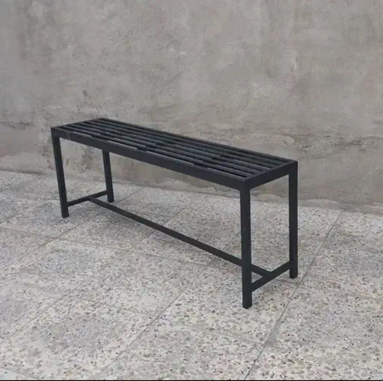 نیمکت فلزی سه نفره طول130