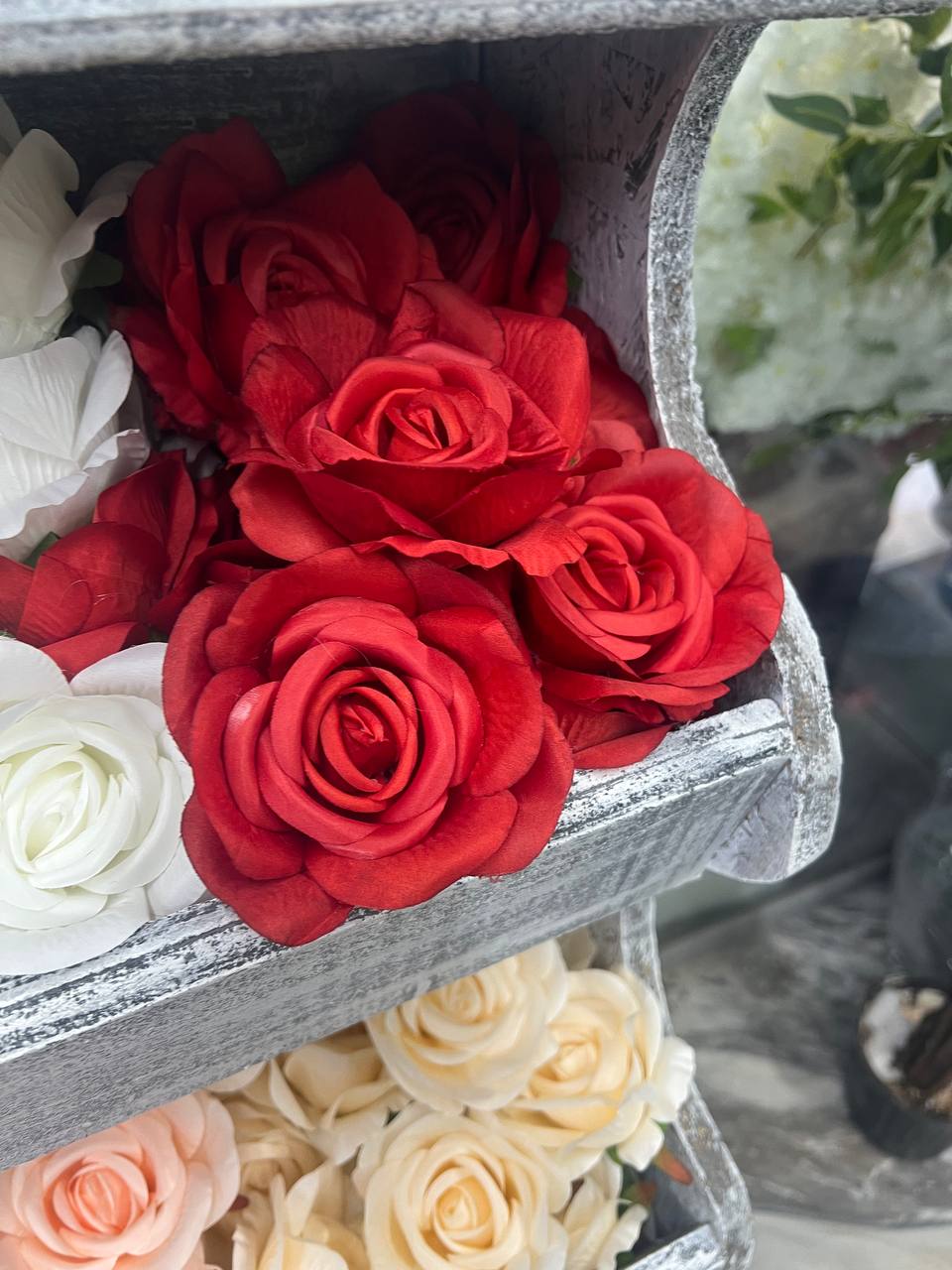 سرگل رز سایز بزرگ درجه۱ وارداتی رنگ قرمز 1عددی