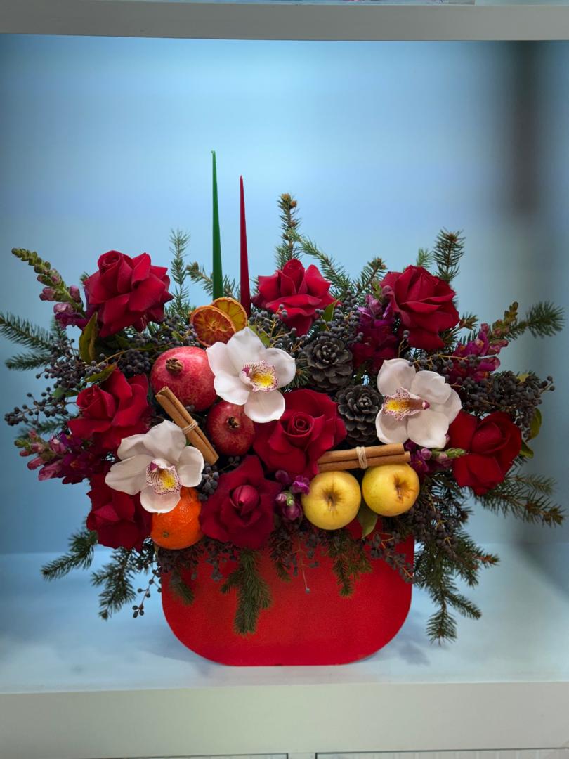 باکس گل یلدایی ارکیده