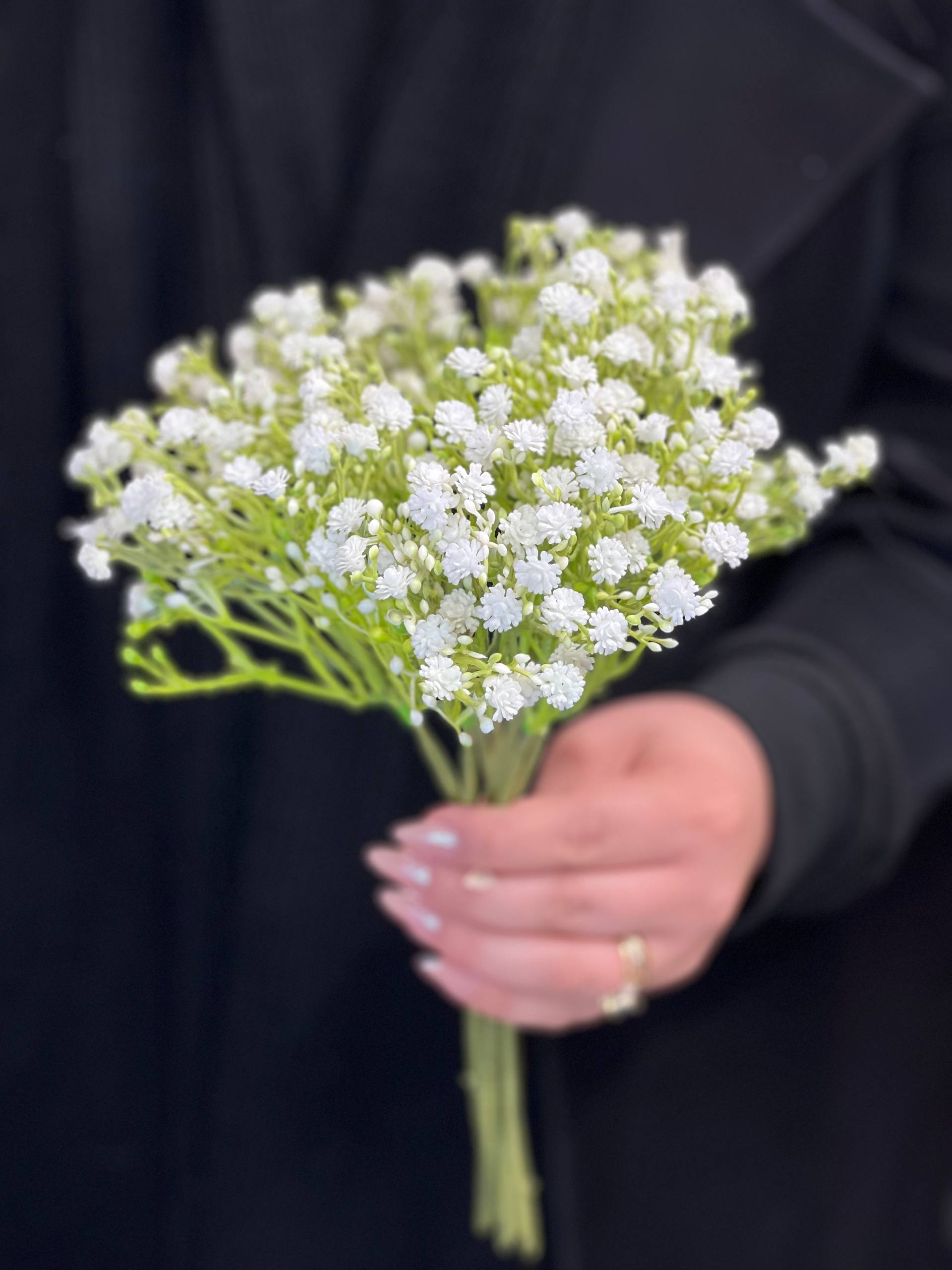 گل مصنوعی ژیپسوفیلا ( گل عروس) یک دسته ۷شاخه