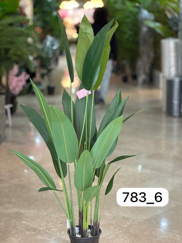 درخت مصنوعی پرنده بهشتی برگ ریز 24برگ ارتفاع150