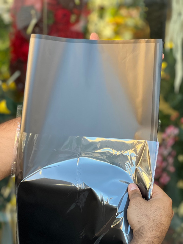 کاغذ ضد آب گل آرایی بسته20برگی رنگ مشکی درجه1