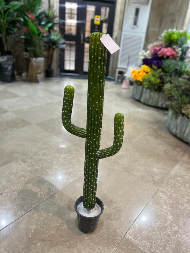 کاکتوس مصنوعی وارداتی مدل 3دسته لاتکس درجه1