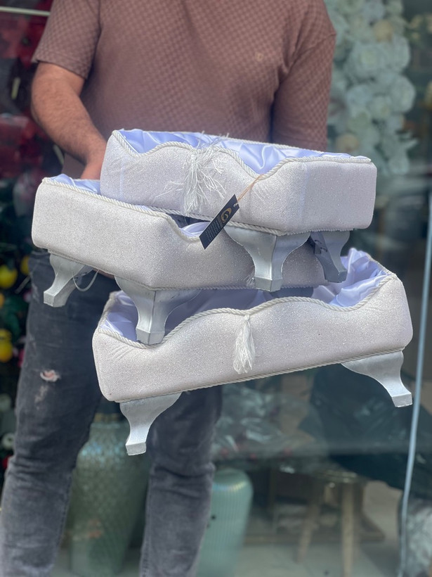 باکس بله برون ۳عددی مخملی ساده