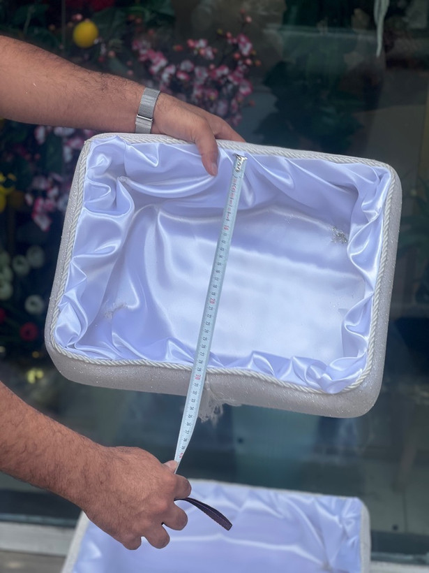 باکس بله برون ۳عددی مخملی ساده