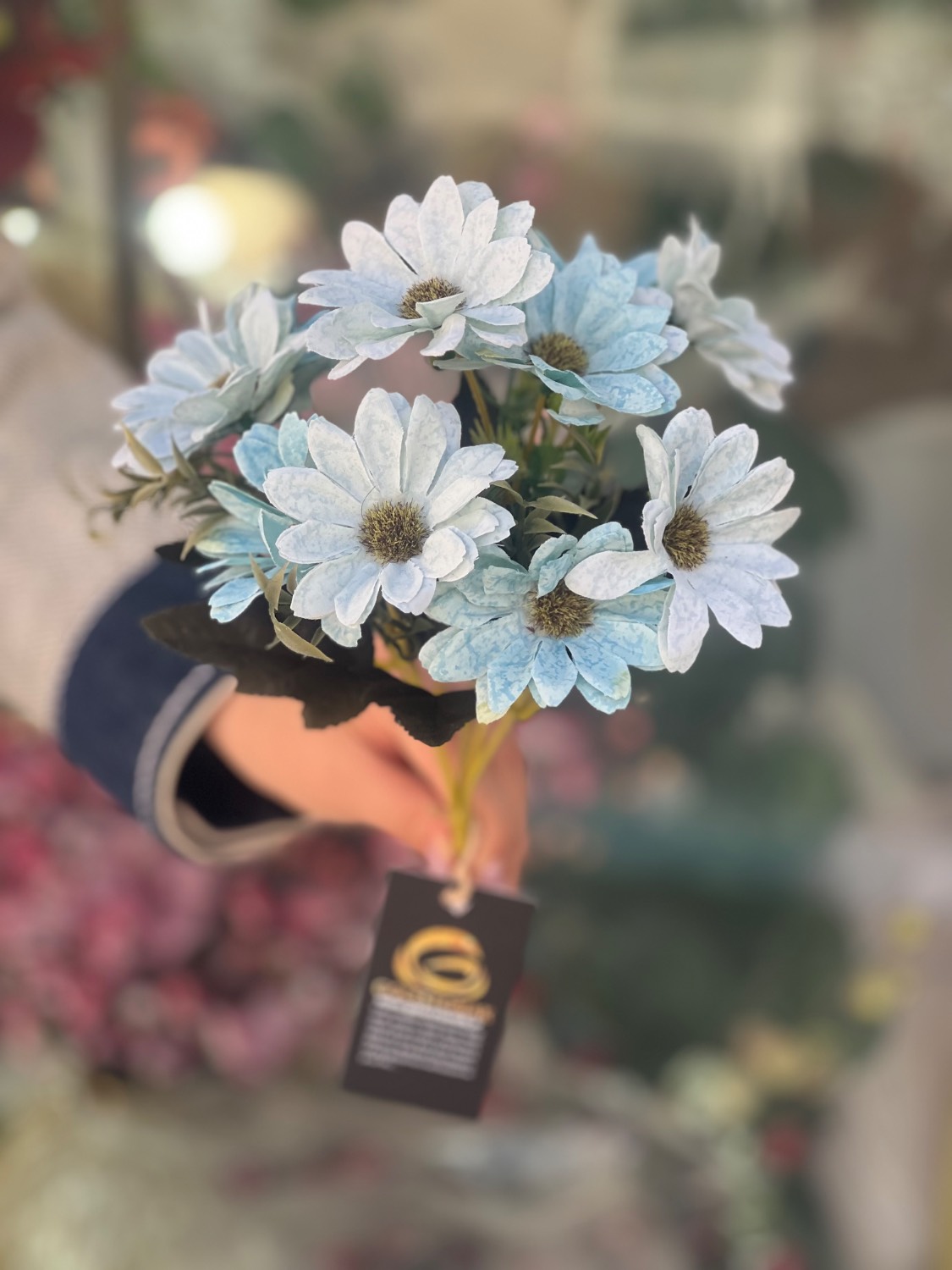 بوته کوکب مصنوعی وارداتی رنگ آبی