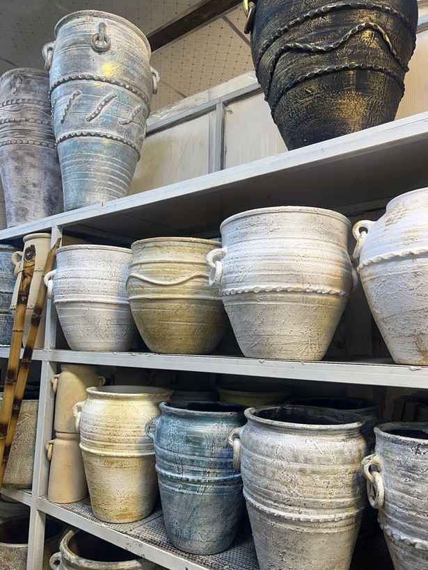 گلدان پتینه در سایزهای مختلف (تماس بگیرید)