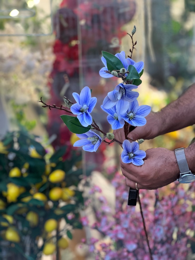 شاخه آلستر لمسی وارداتی رنگ آبی