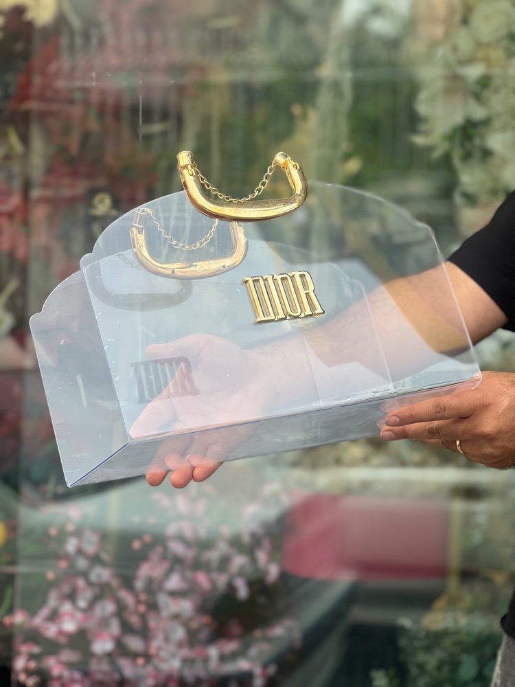 باکس طلقی مدل کیفی دسته دار سایز متوسط