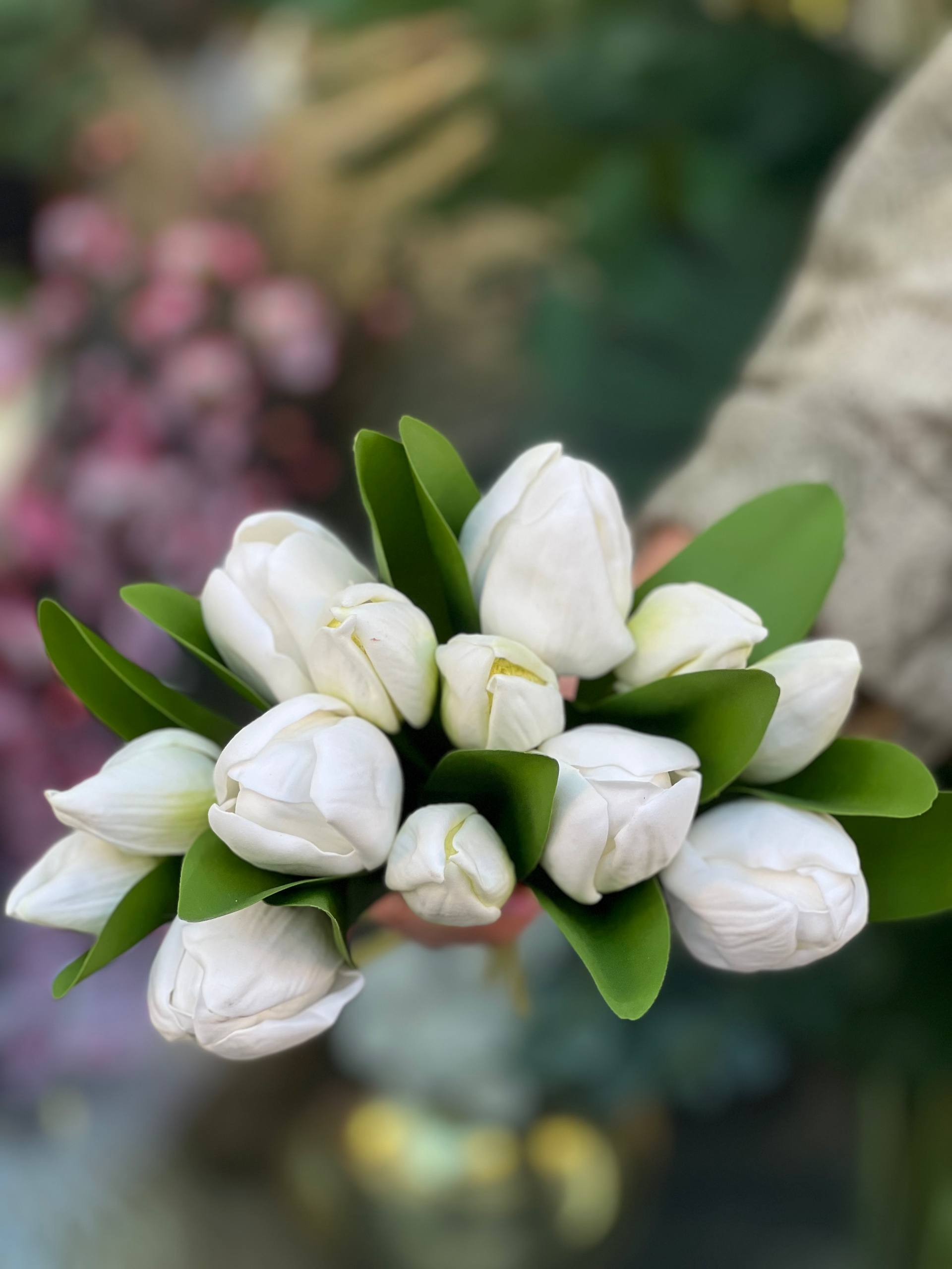 بوته ۱۳عددی لاله مصنوعی وارداتی سوپر طبیعی