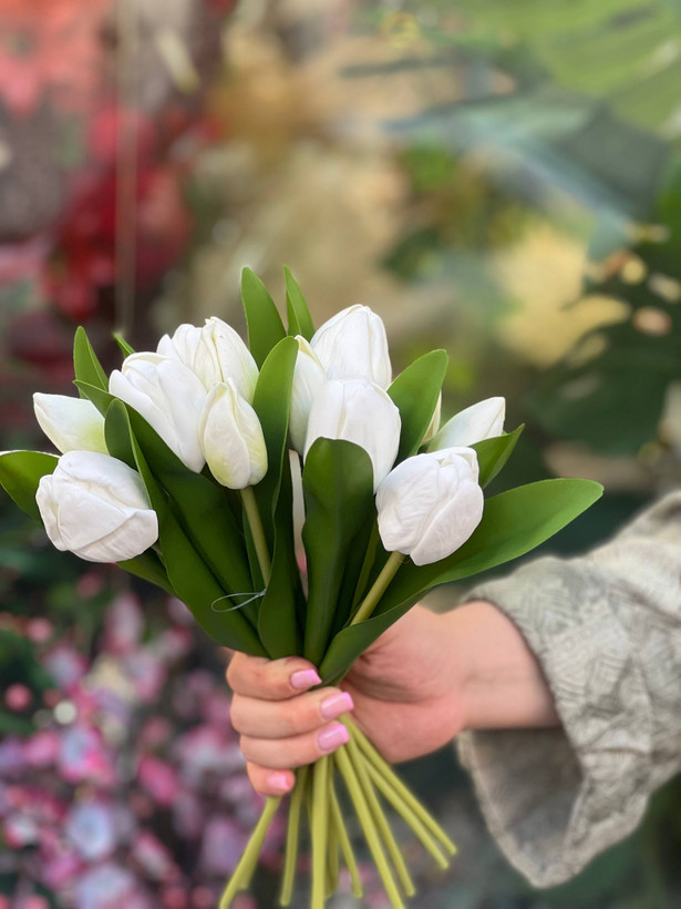 بوته ۱۳عددی لاله مصنوعی وارداتی سوپر طبیعی