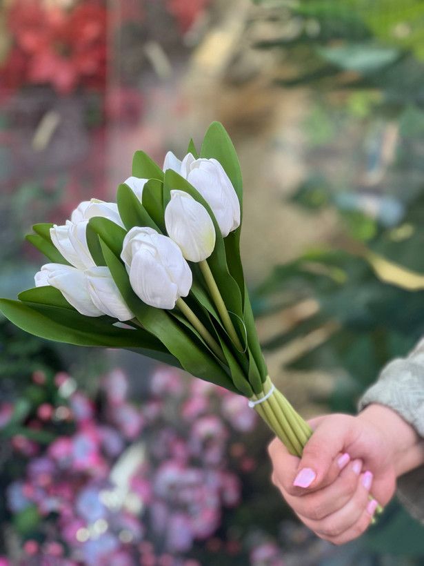 بوته ۱۳عددی لاله مصنوعی وارداتی سوپر طبیعی