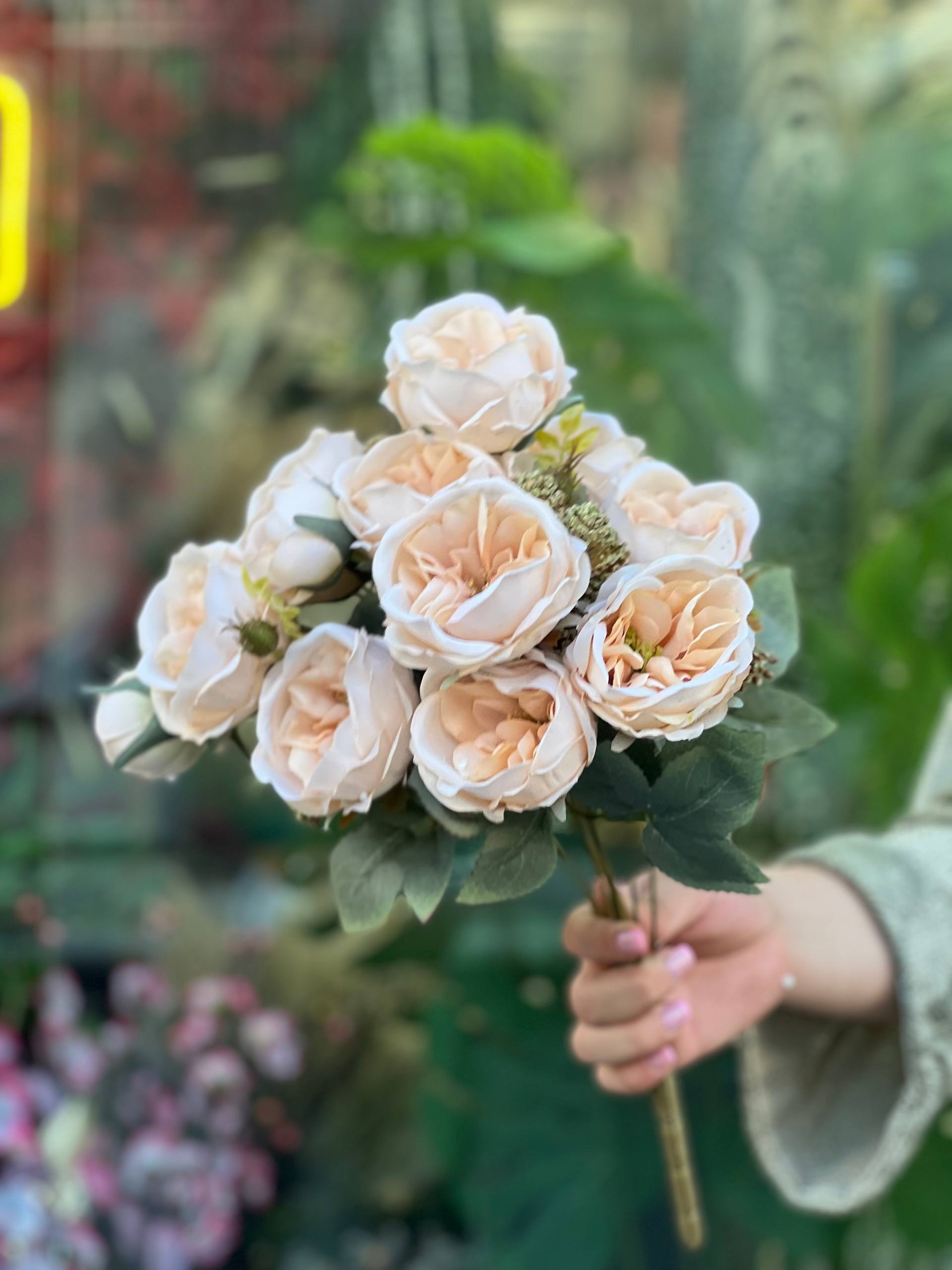 بوته ژولیت فرانسوی مصنوعی درجه۱وارداتی رنگ نباتی