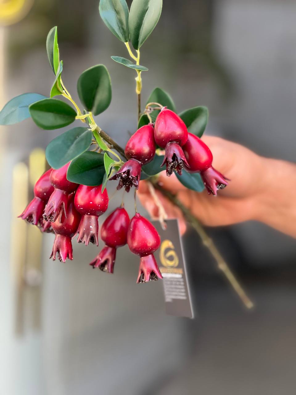 شاخه میوه انار کوچک مصنوعی وارداتی