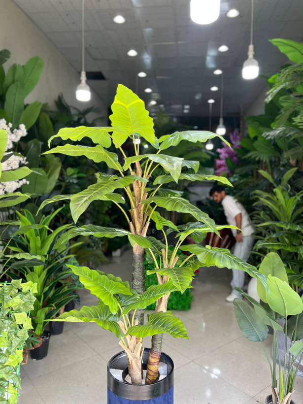 درختچه مصنوعی بابا ادم سه تنه وارداتی ۱۸۰سانتی