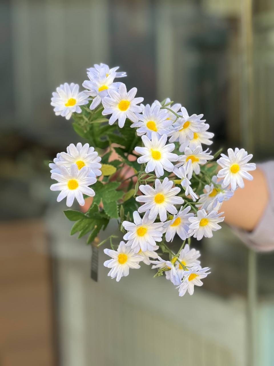 بوته مینا مصنوعی وارداتی کیفیت درجه1 رنگ سفید